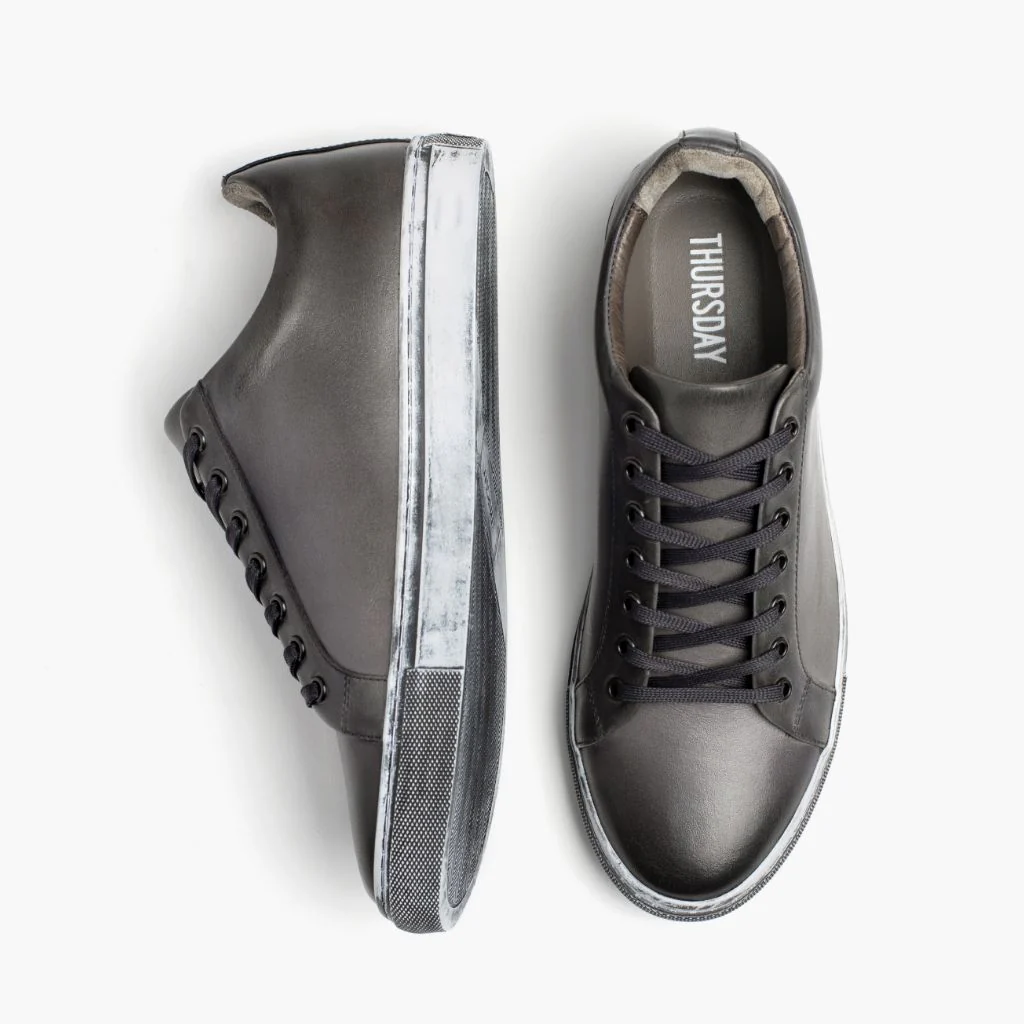 Premier Low Top | Distressed Grey - Image 5
