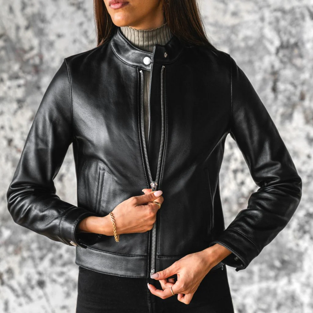 Racer Jacket | Black - Image 3