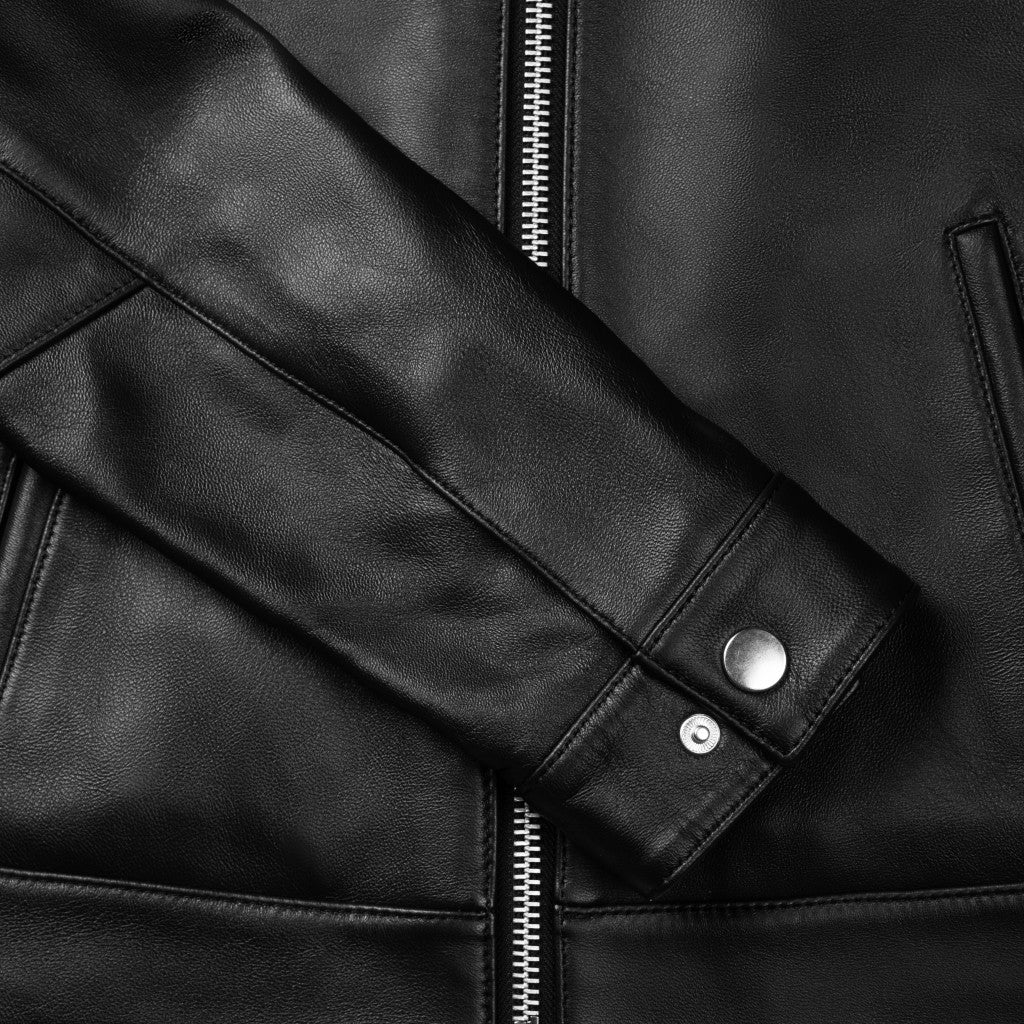 Racer Jacket | Black - Image 8